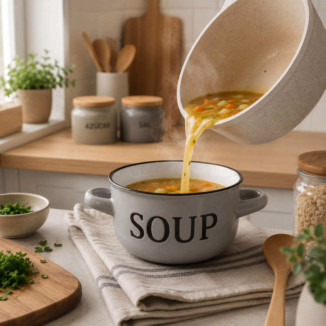 Tazón para Sopa con Asas