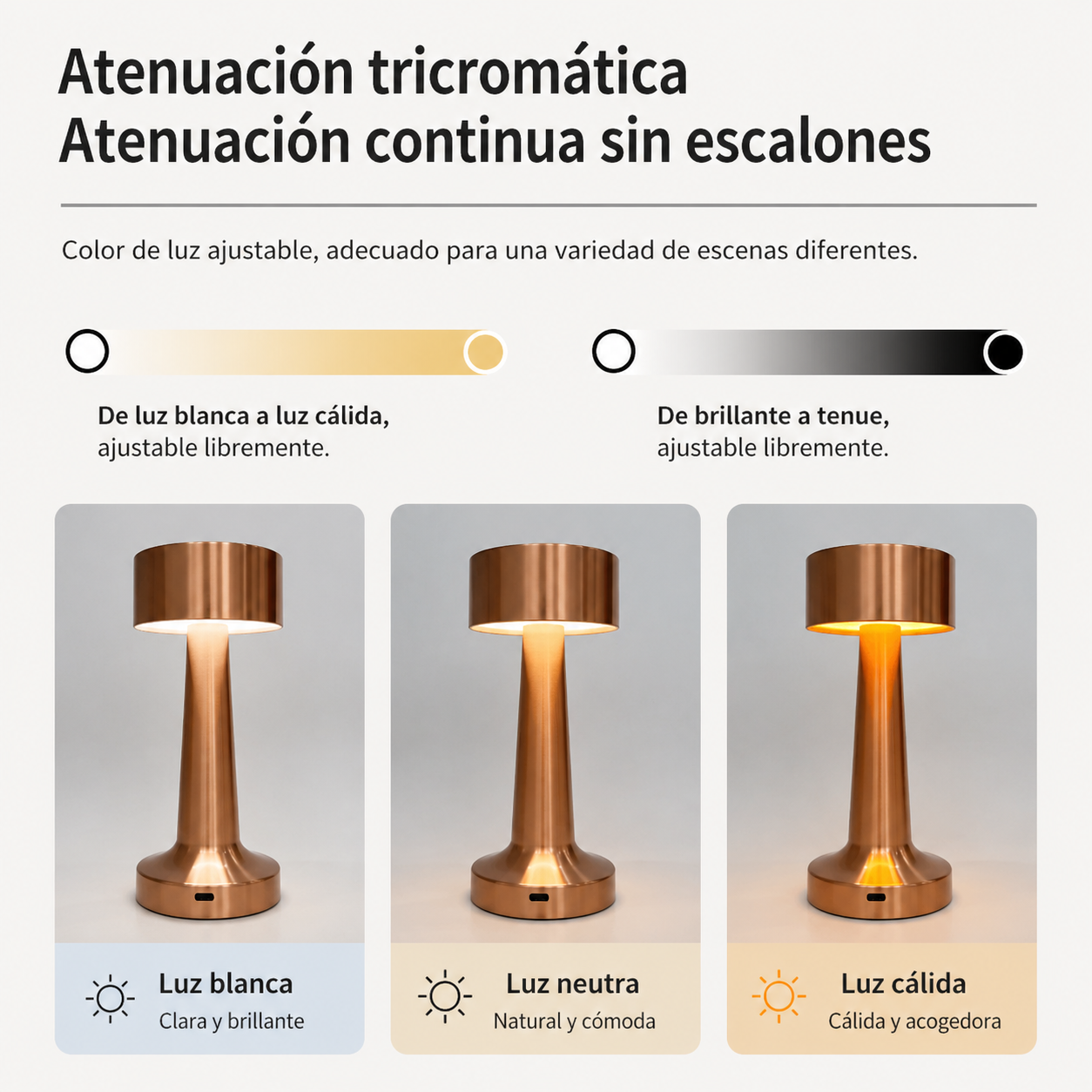 Lámpara LED Touch