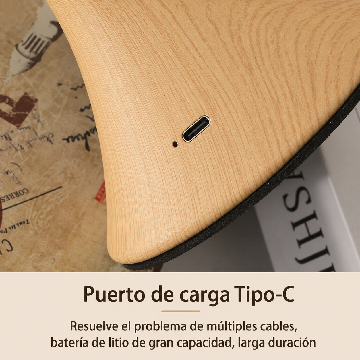 Lámpara de Mesa Hongo LED
