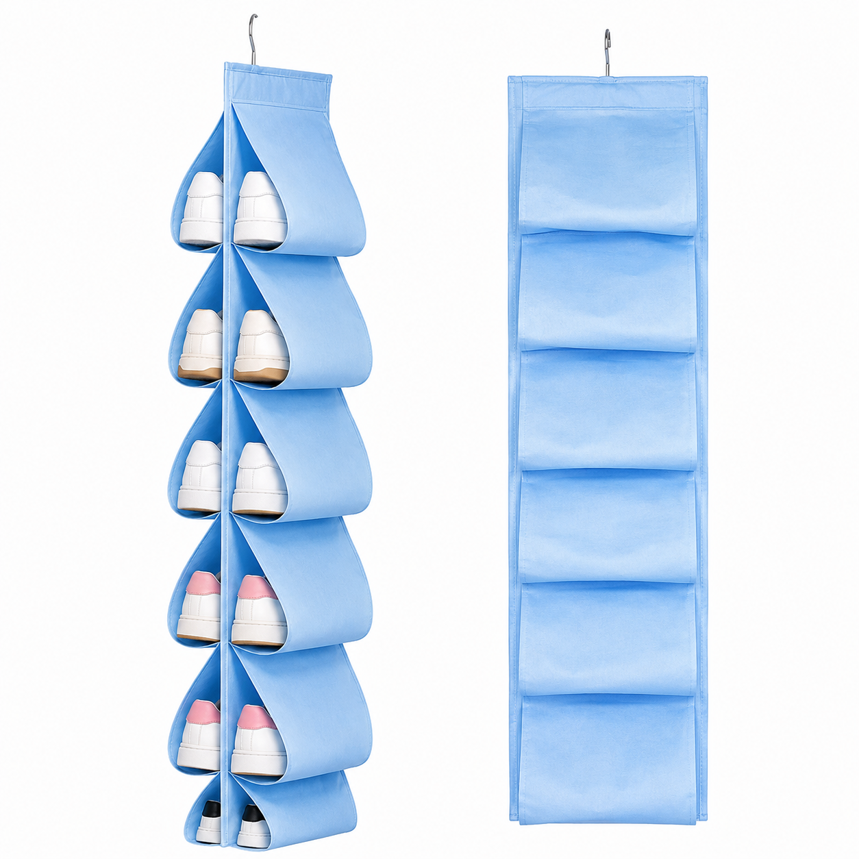 Organizador de calzado colgante 6 niveles