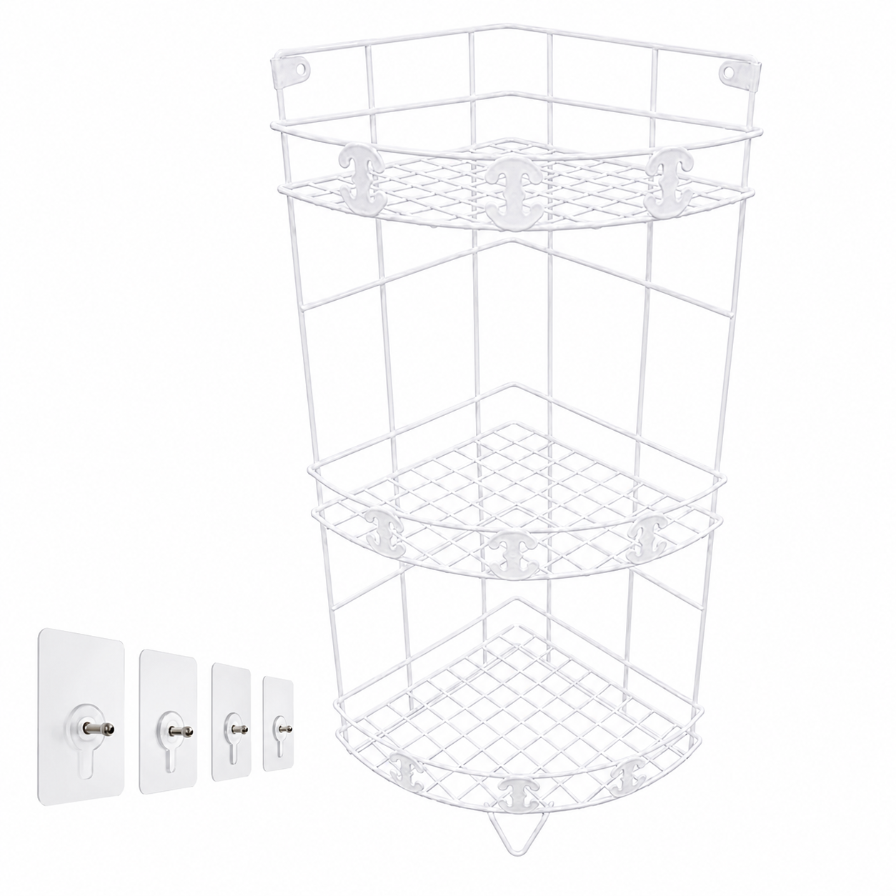 Organizador Esquinero para Ducha de 3 Niveles