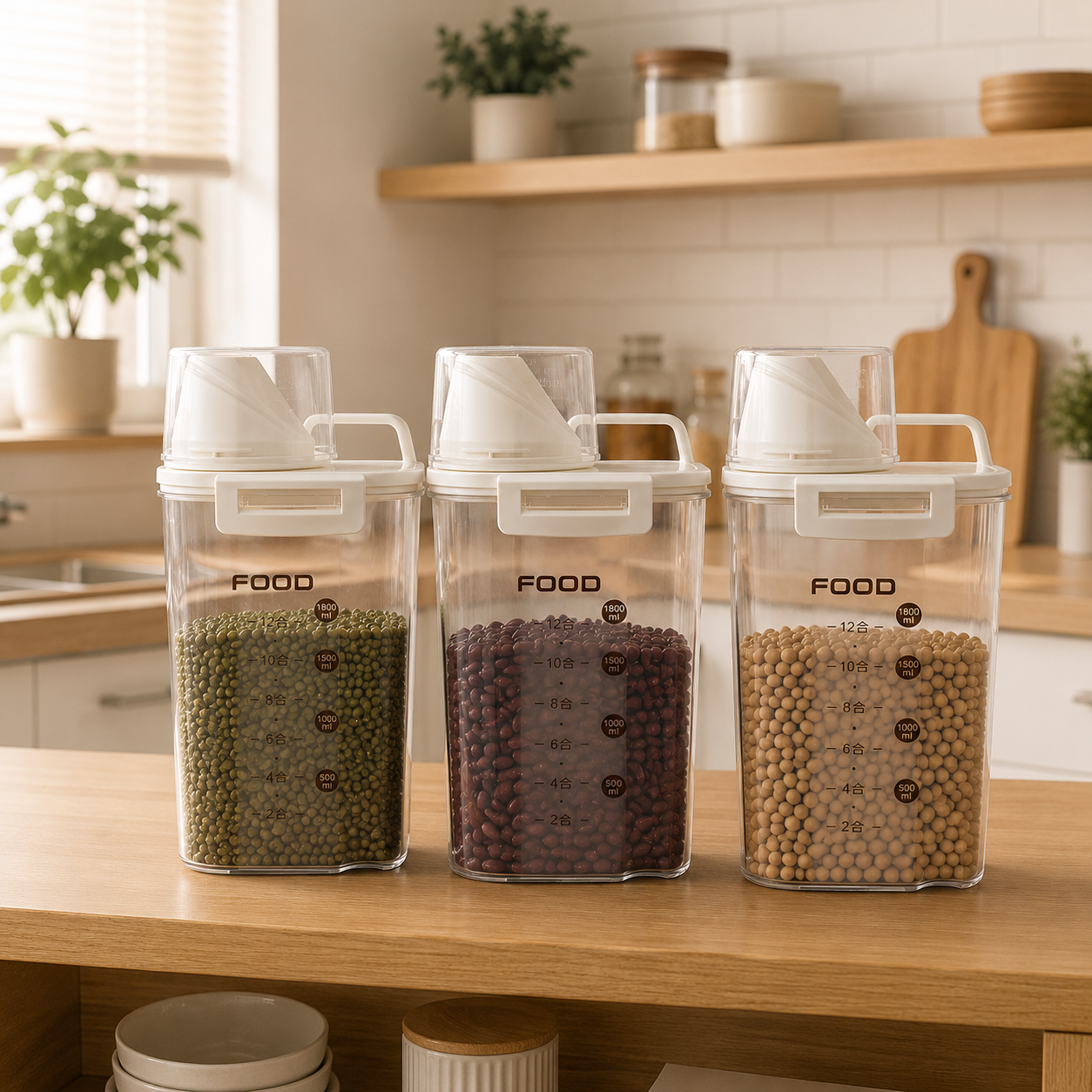 Recipiente de almacenamiento de 2300ml
