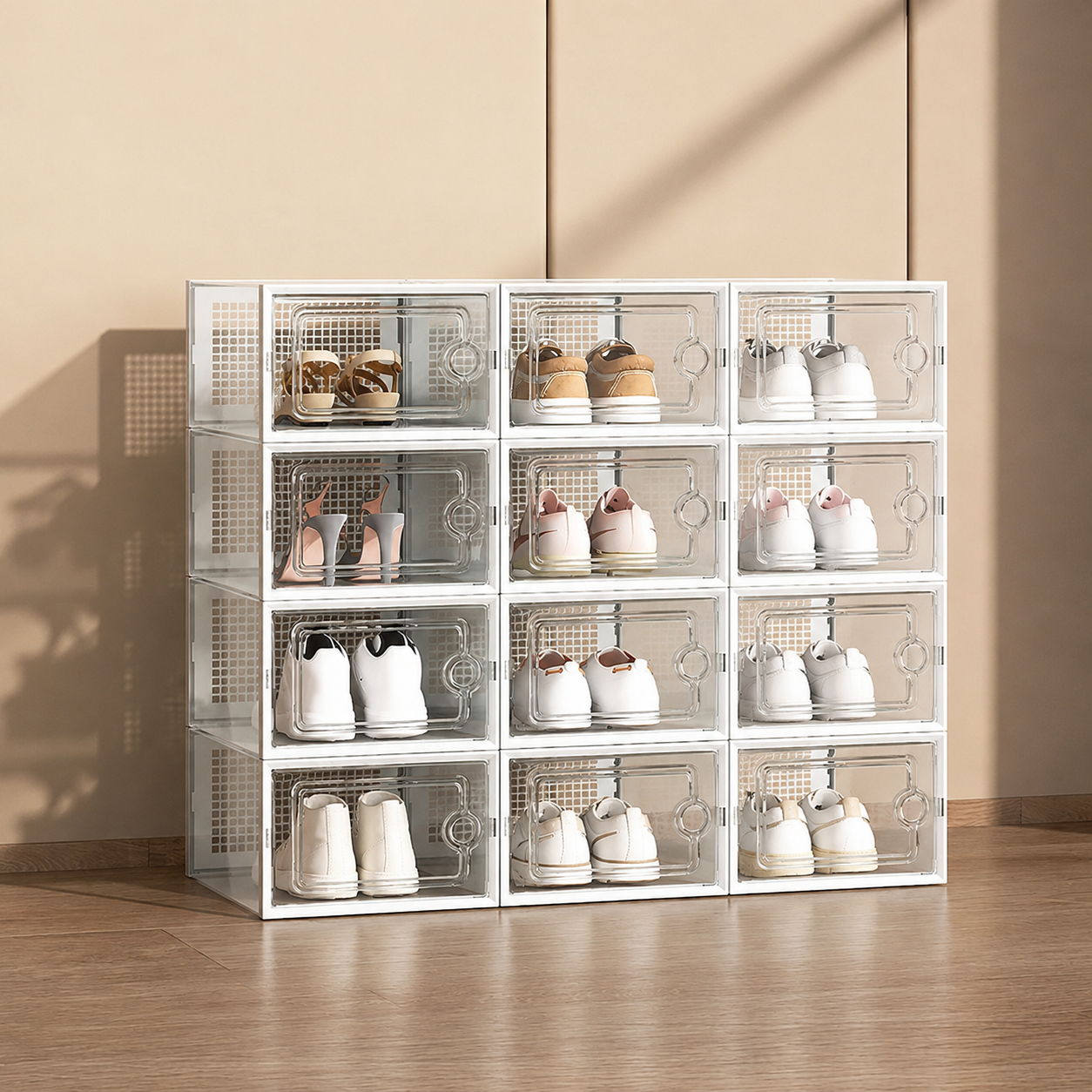 Caja para zapato set de 12