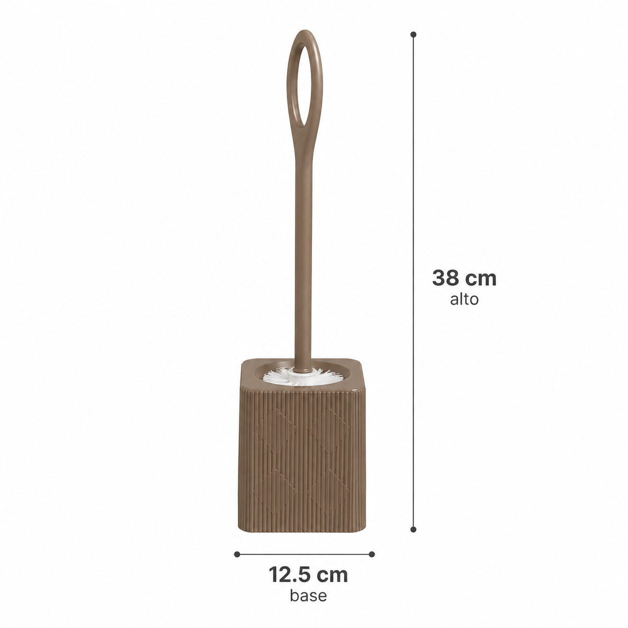 Escobilla para Inodoro con Base Decorativa