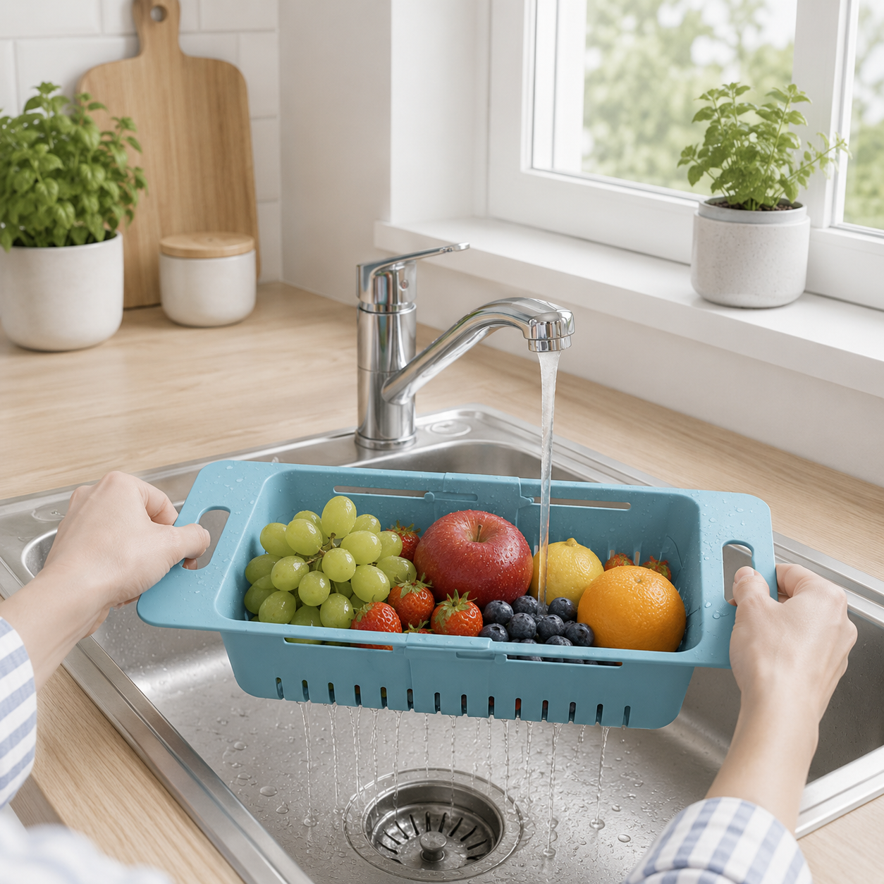 Escurridor Extensible para Fregadero