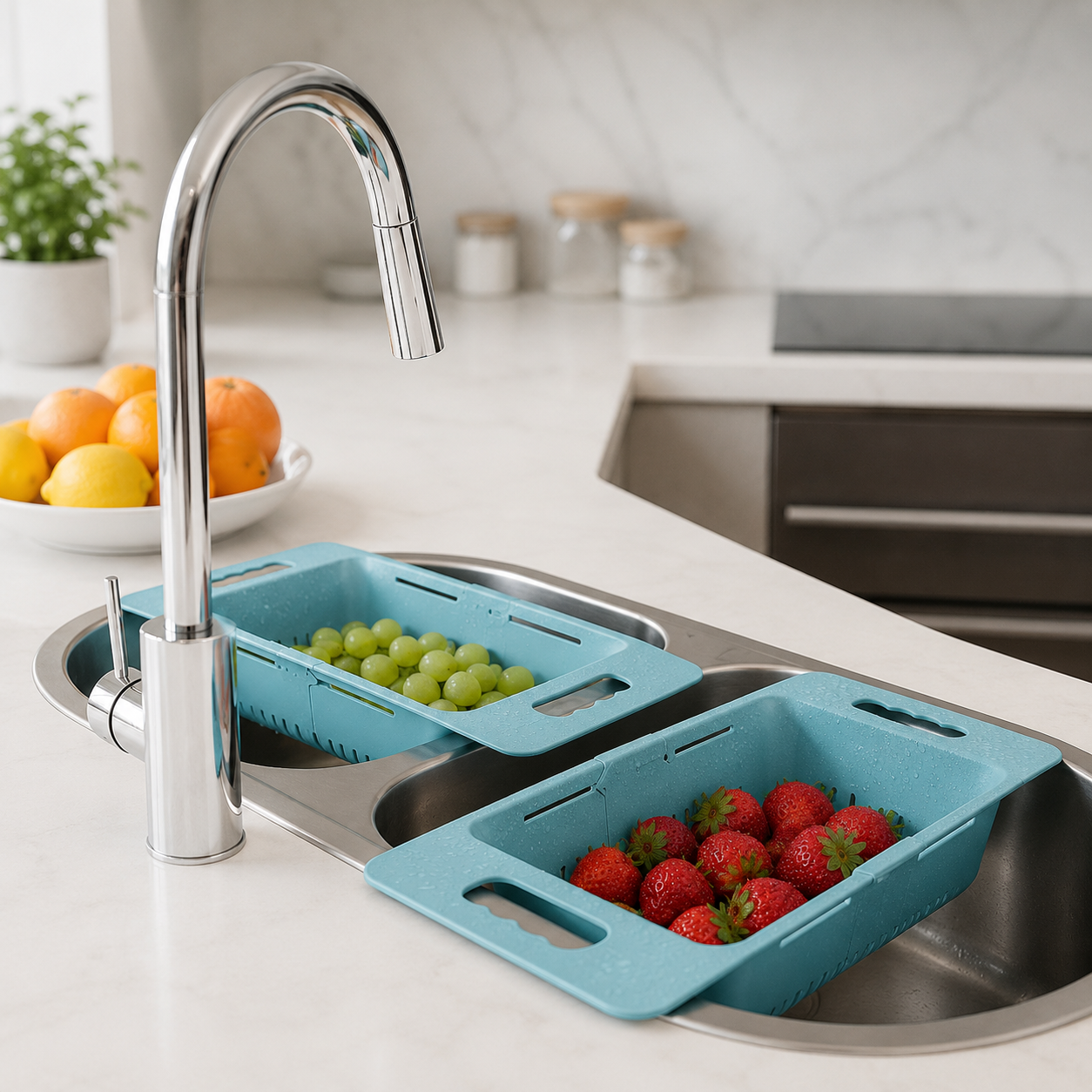 Escurridor Extensible para Fregadero