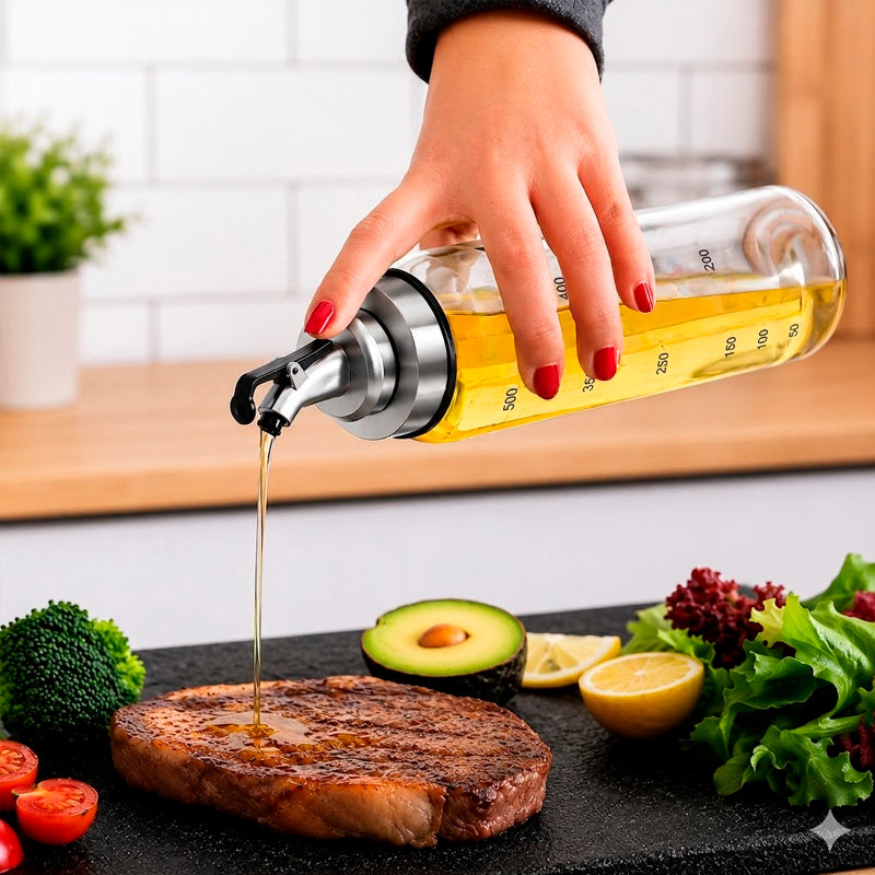 Dispensador de Aceite de Vidrio 500 ml