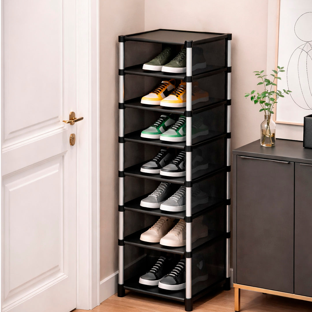 Zapatero Modular con Cubiertas Translúcidas