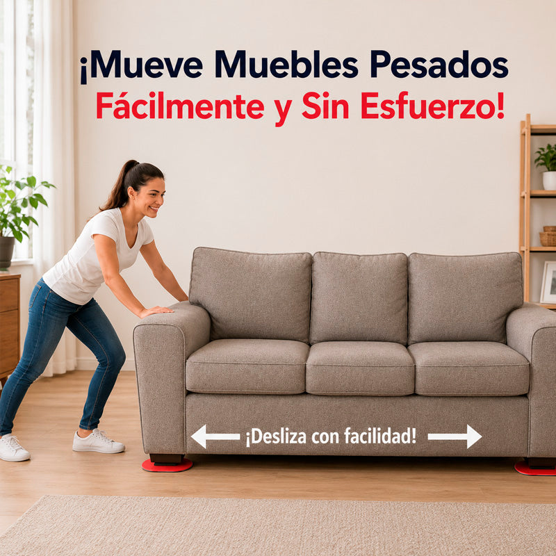 Deslizadores para Muebles Pack x 4 XL