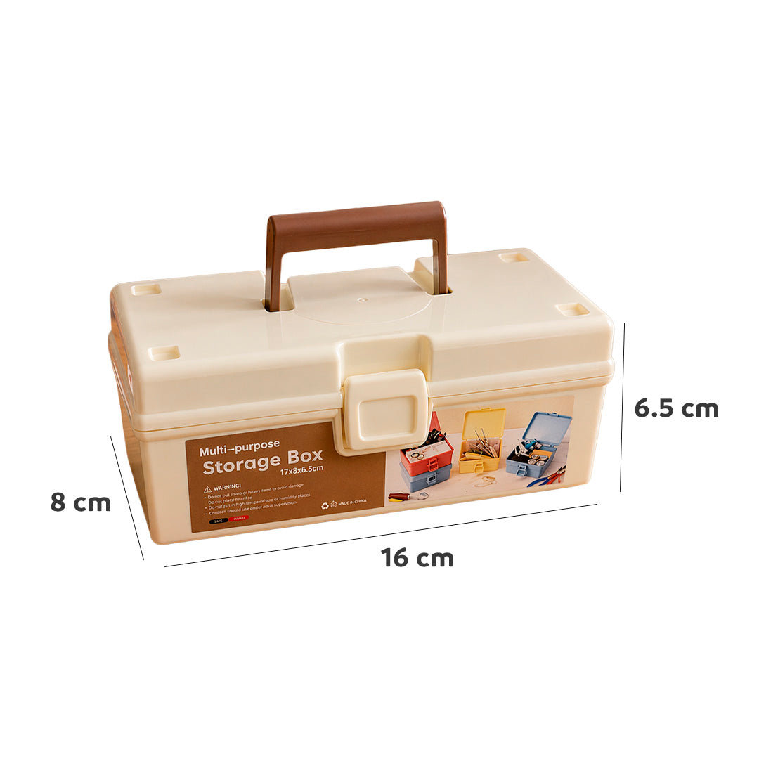 Pack de 2 Cajas Organizadoras Multiuso para Costura y Manualidades