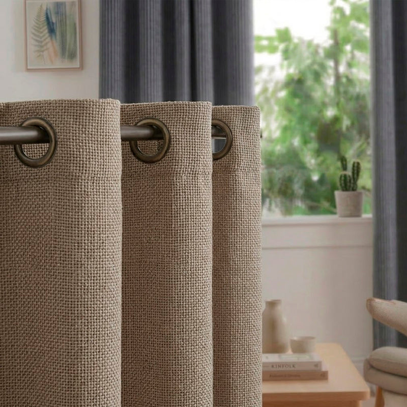 Cortinas patrón tejido