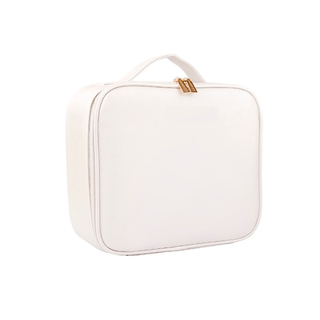 Estuche de maquillaje con espejo LED