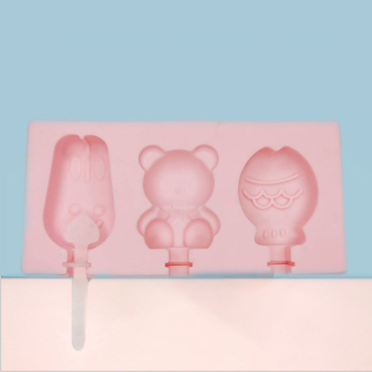 Molde de silicona para helado