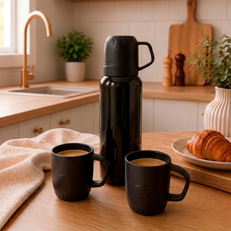 Set botella térmica + tazas