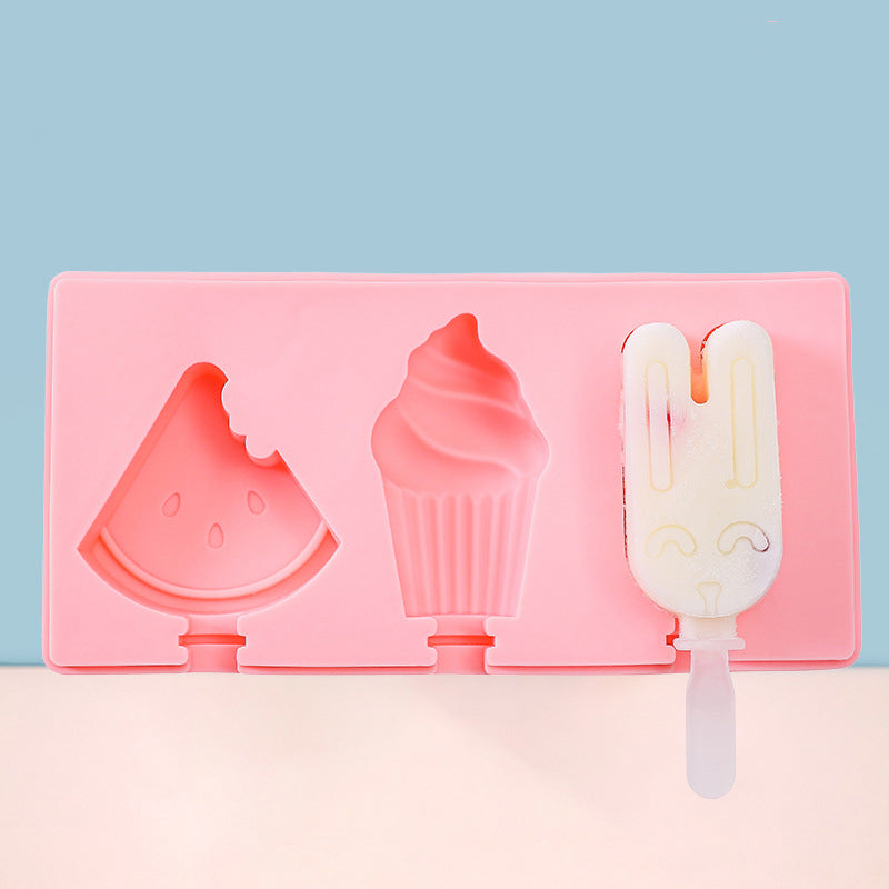 Molde de silicona para helado