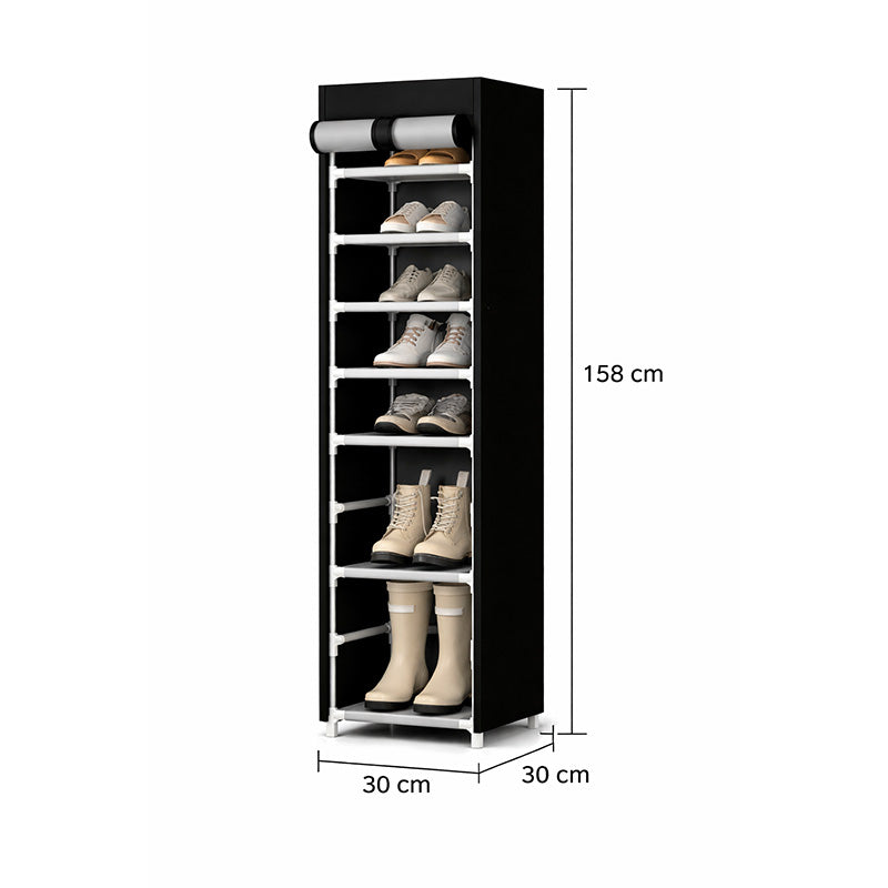 Organizador de Zapatos Vertical con Cubierta