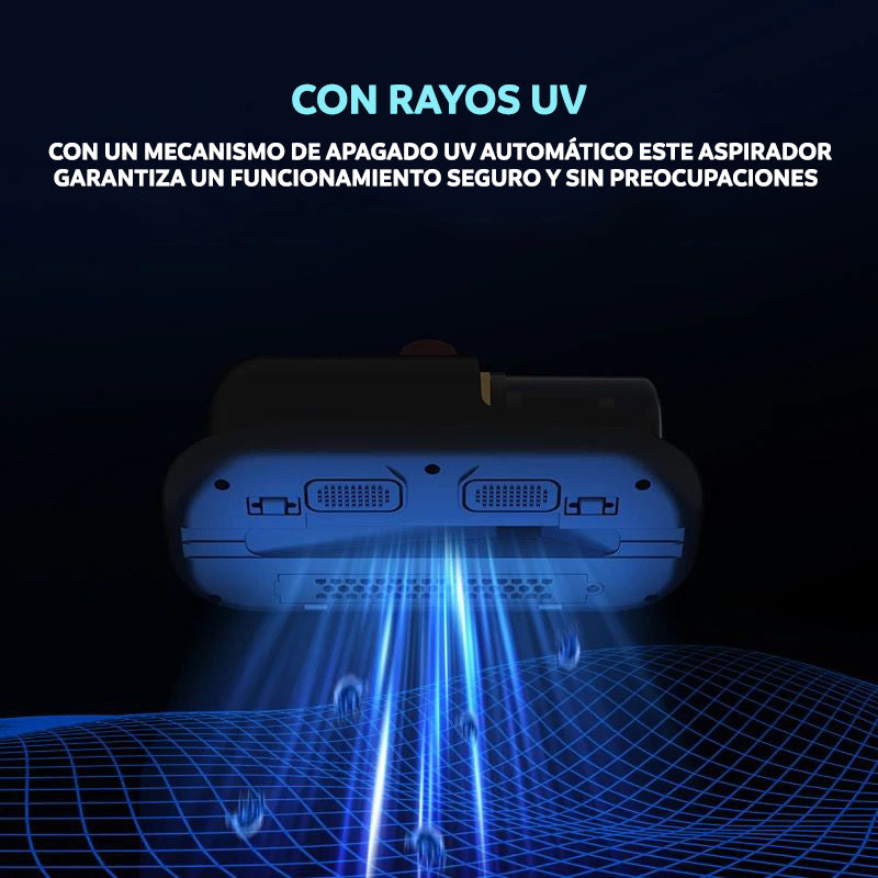 Aspiradora inalámbrica anti ácaros UV
