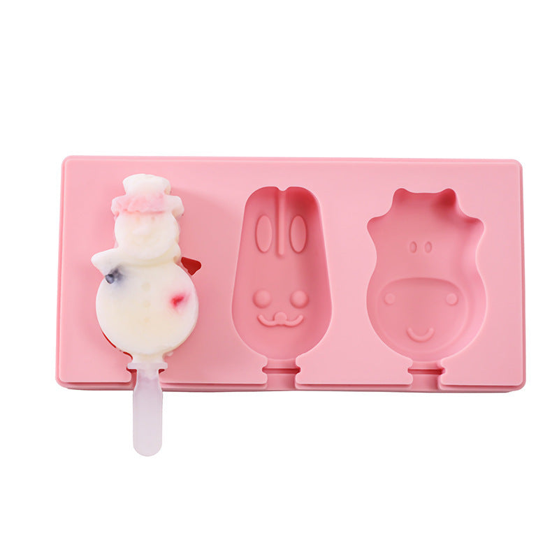 Molde de silicona para helado