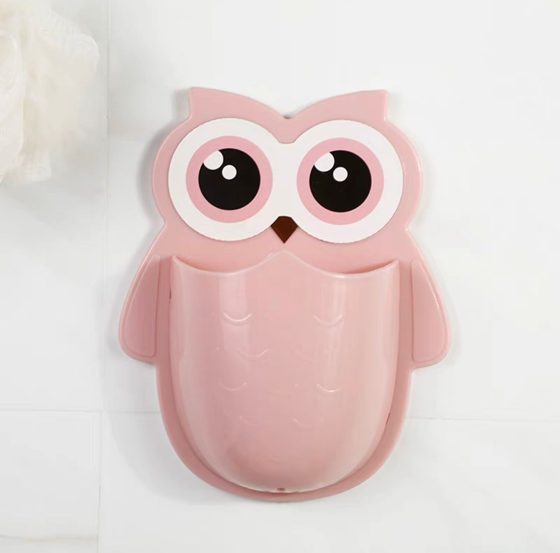 Soporte Adhesivo de Baño Diseño Búho