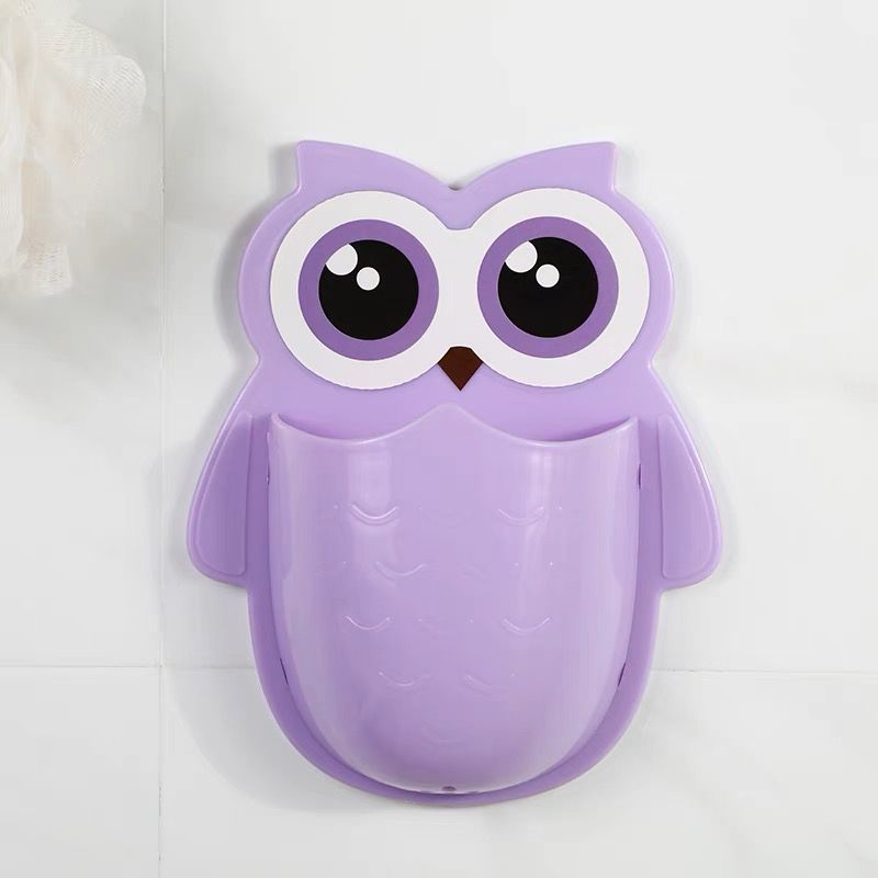 Soporte Adhesivo de Baño Diseño Búho