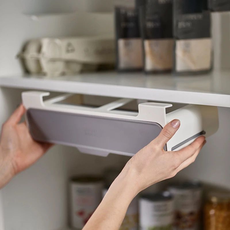 Organizador de condimentos bajo el estante