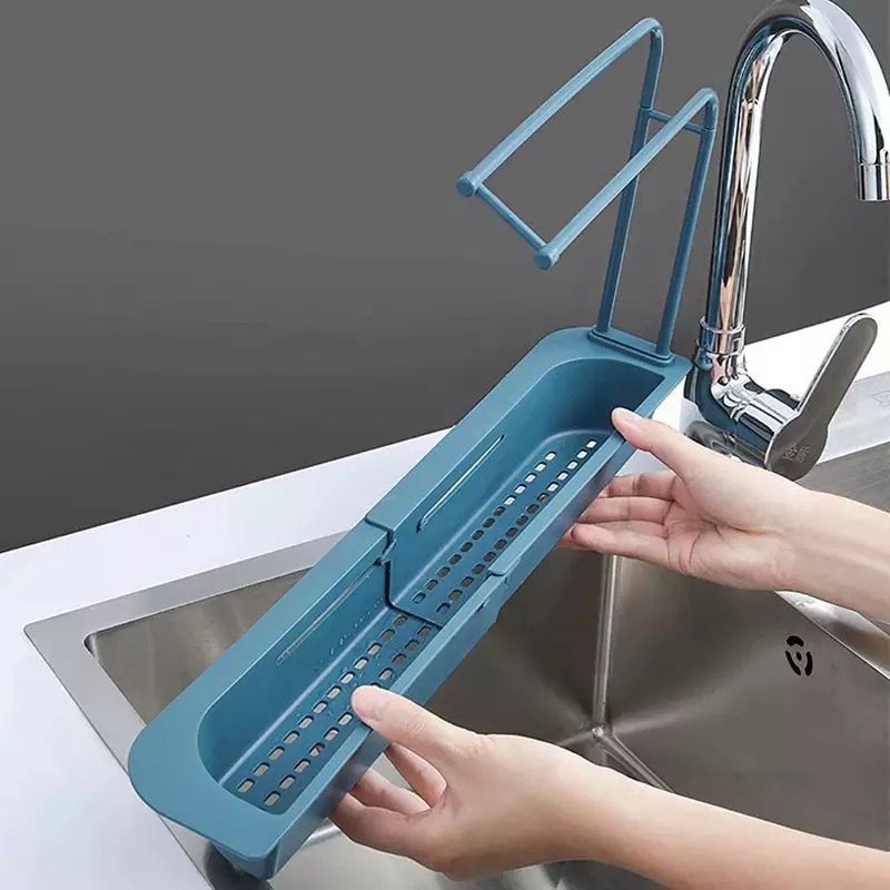 Organizador escurridor retráctil