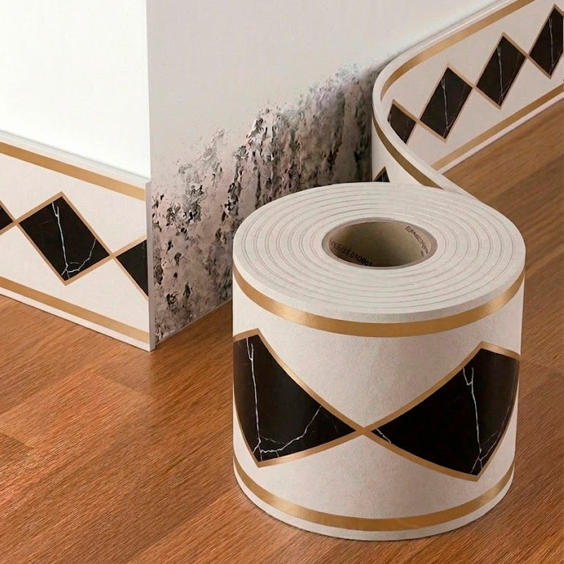 Cinta Adhesiva Decorativa para Zócalos y Paredes