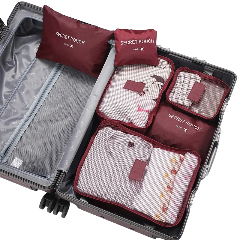 Organizador de maleta para viaje (6pcs)