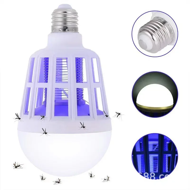 Foco LED antimosquitos 2 en 1
