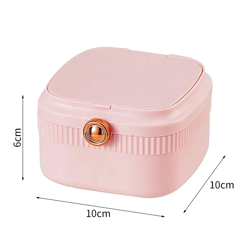 Mini joyero portátil con espejo
