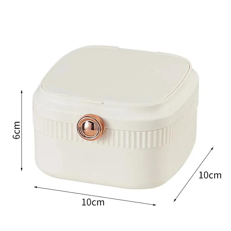 Mini joyero portátil con espejo