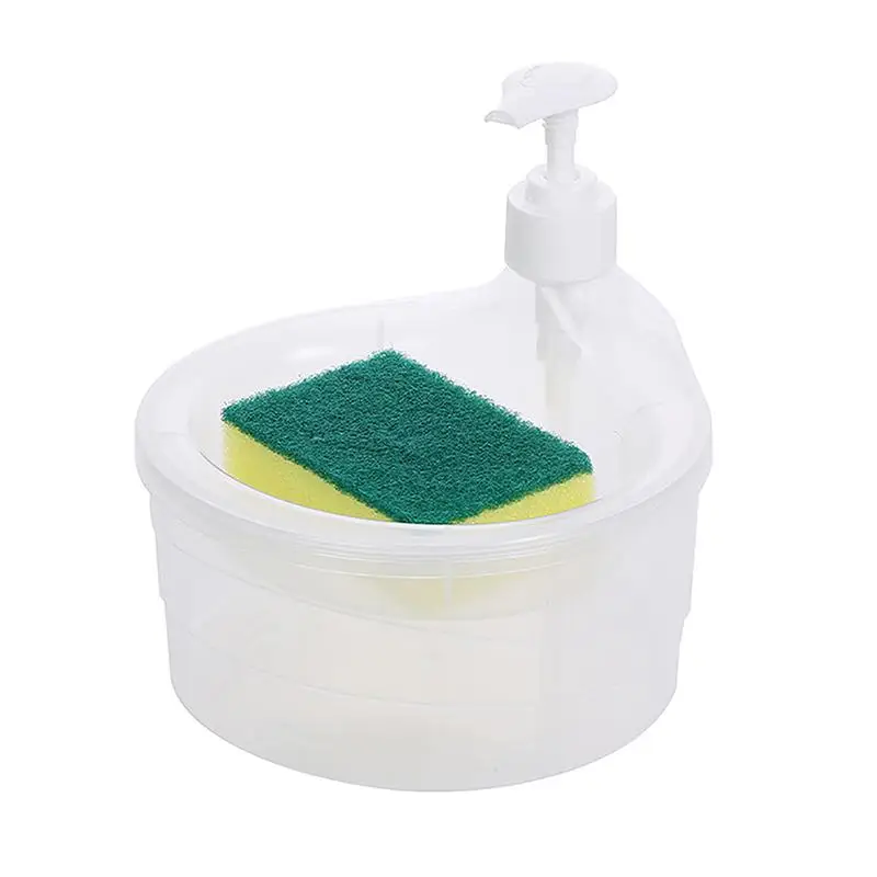 Dispensador de jabón con esponja