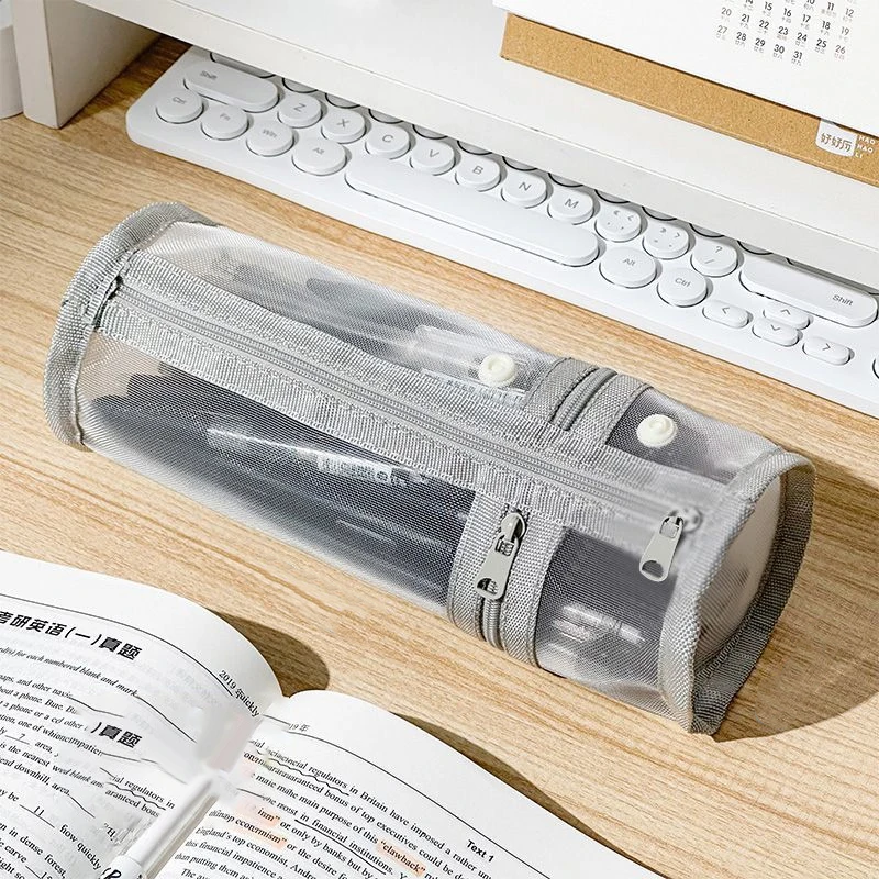 Estuche organizador transparente