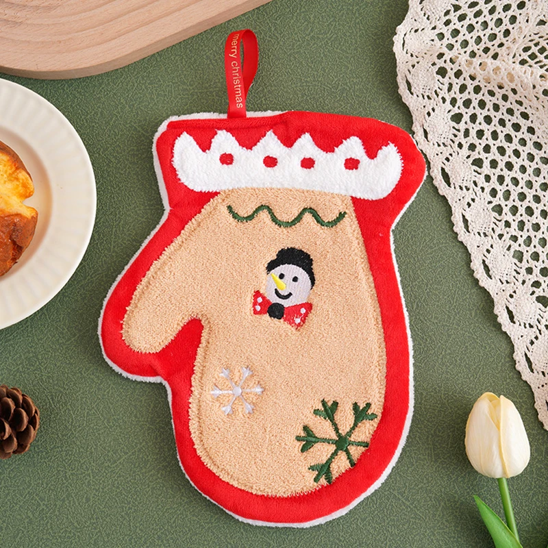 Toallitas de mano navideñas