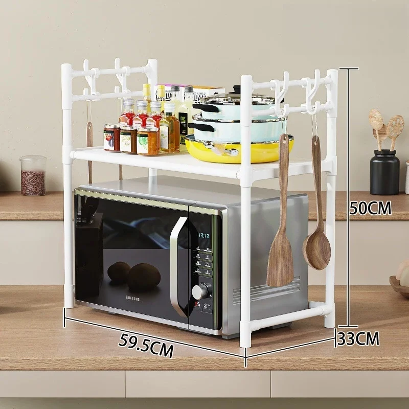 Organizador de microondas de 2 y 3 niveles