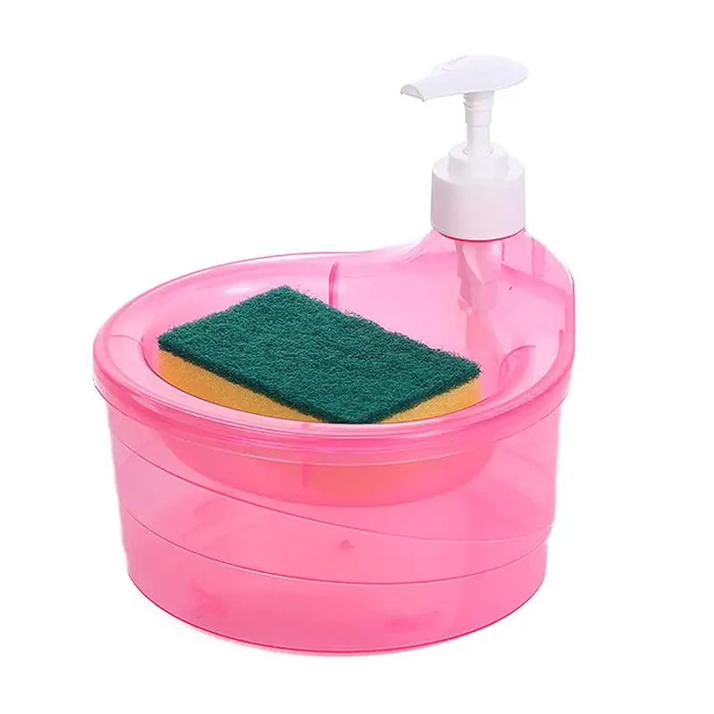 Dispensador de jabón con esponja
