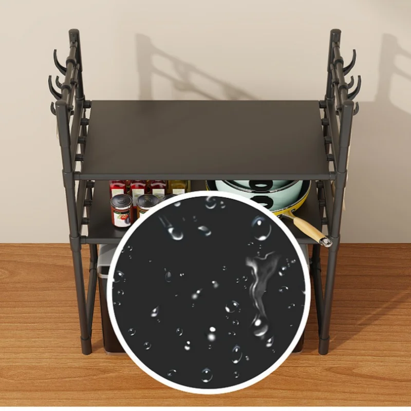 Organizador de microondas de 2 y 3 niveles