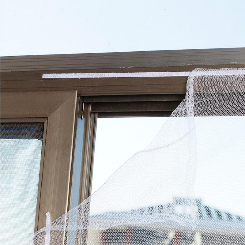 Cortina antizancudo para ventana
