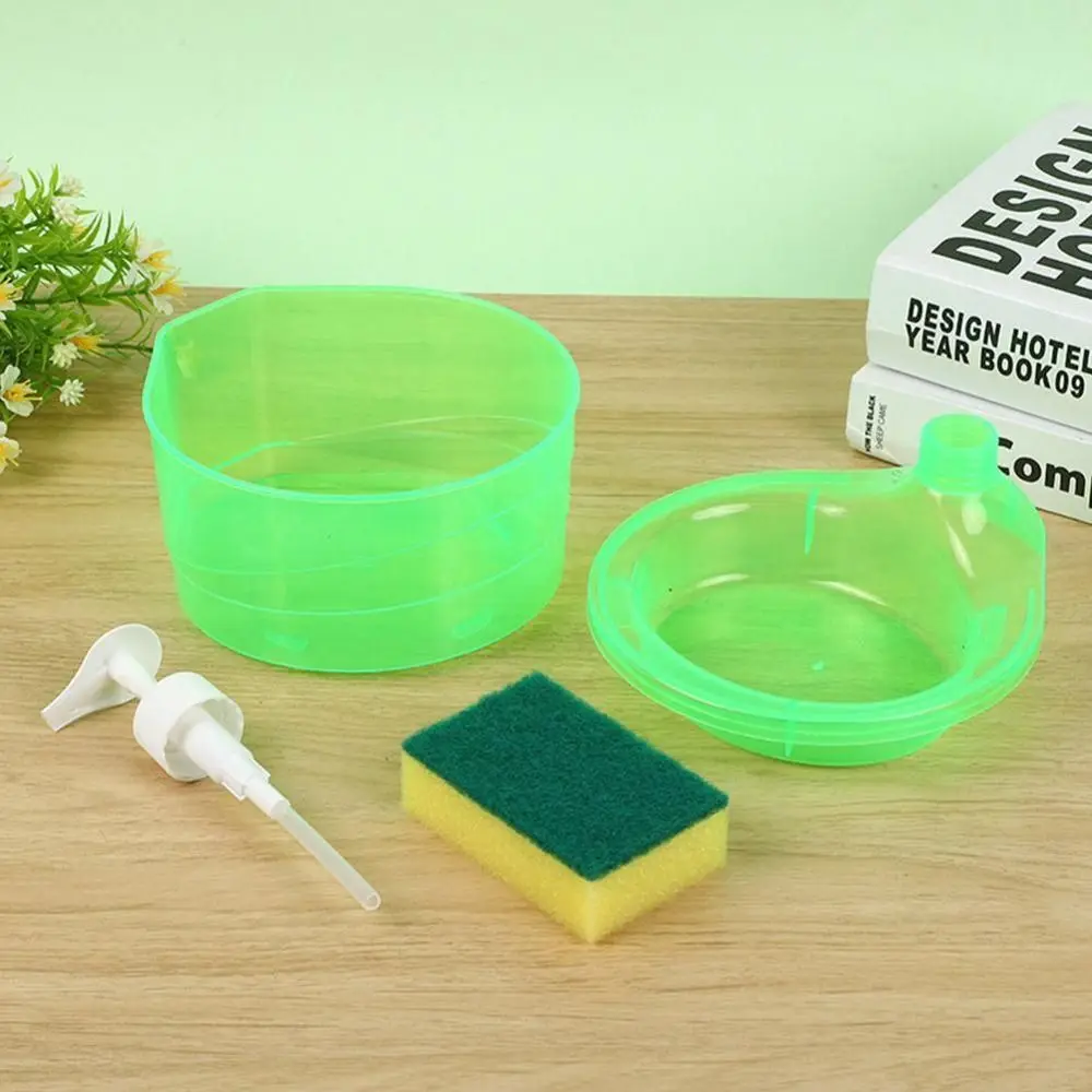 Dispensador de jabón con esponja