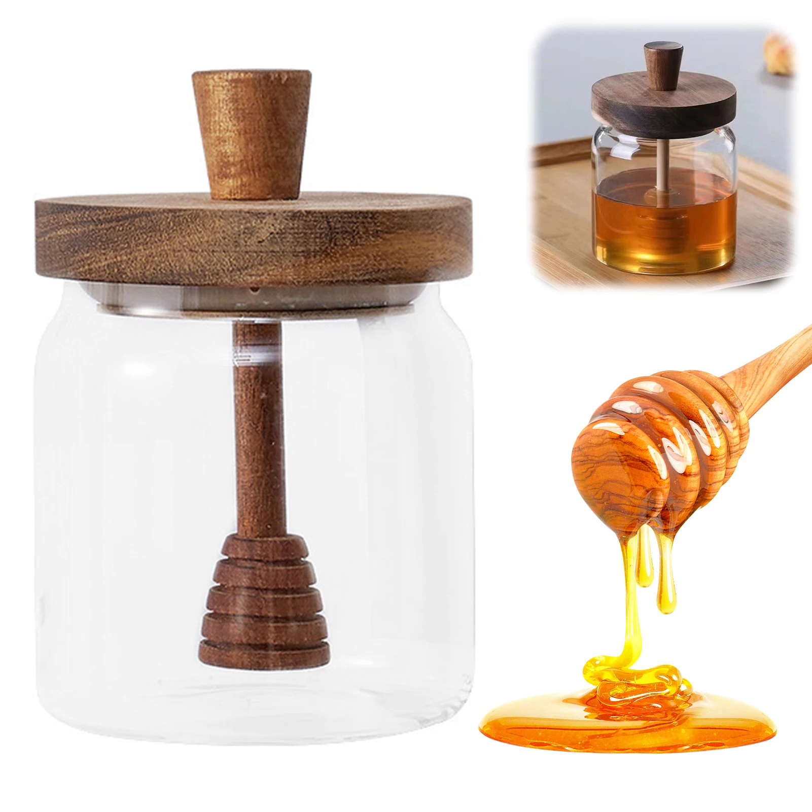 Frasco para miel con dosificador