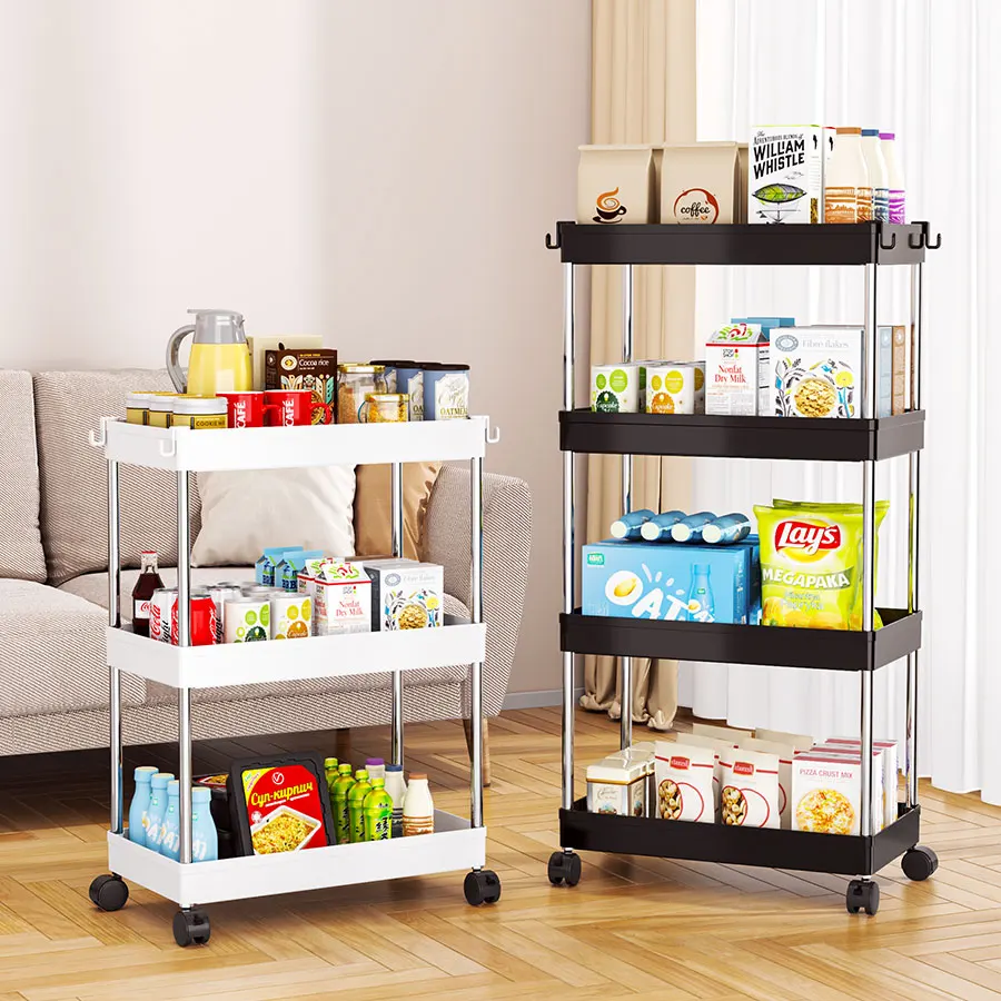 Estante organizador de 4 niveles multiusos