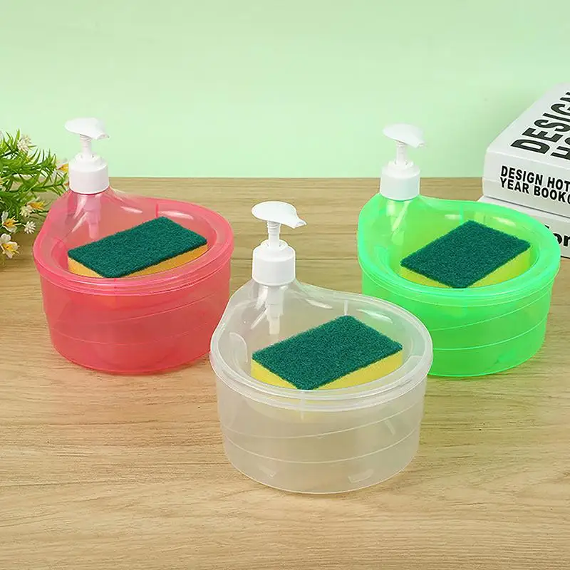 Dispensador de jabón con esponja