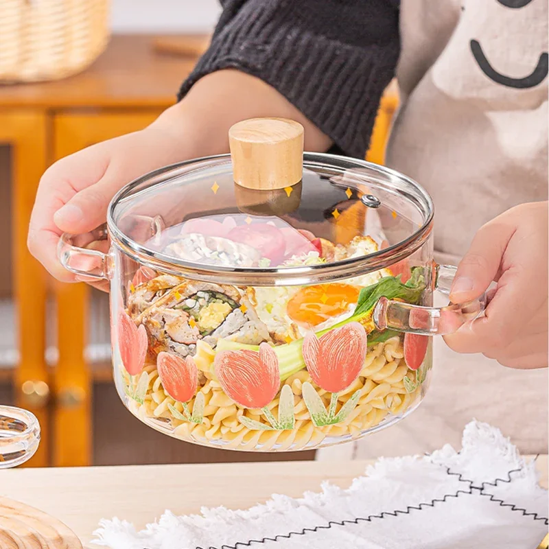 Olla de vidrio borosilicato