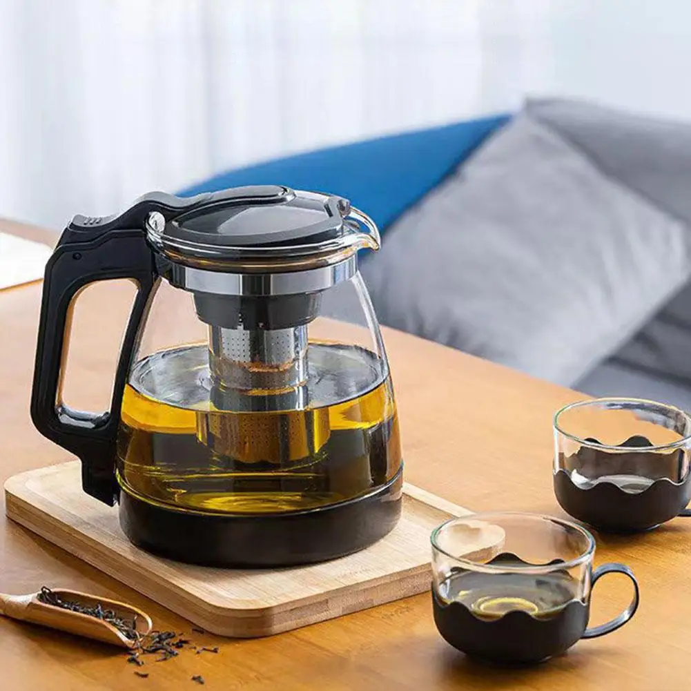 Tetera de vidirio con infusor