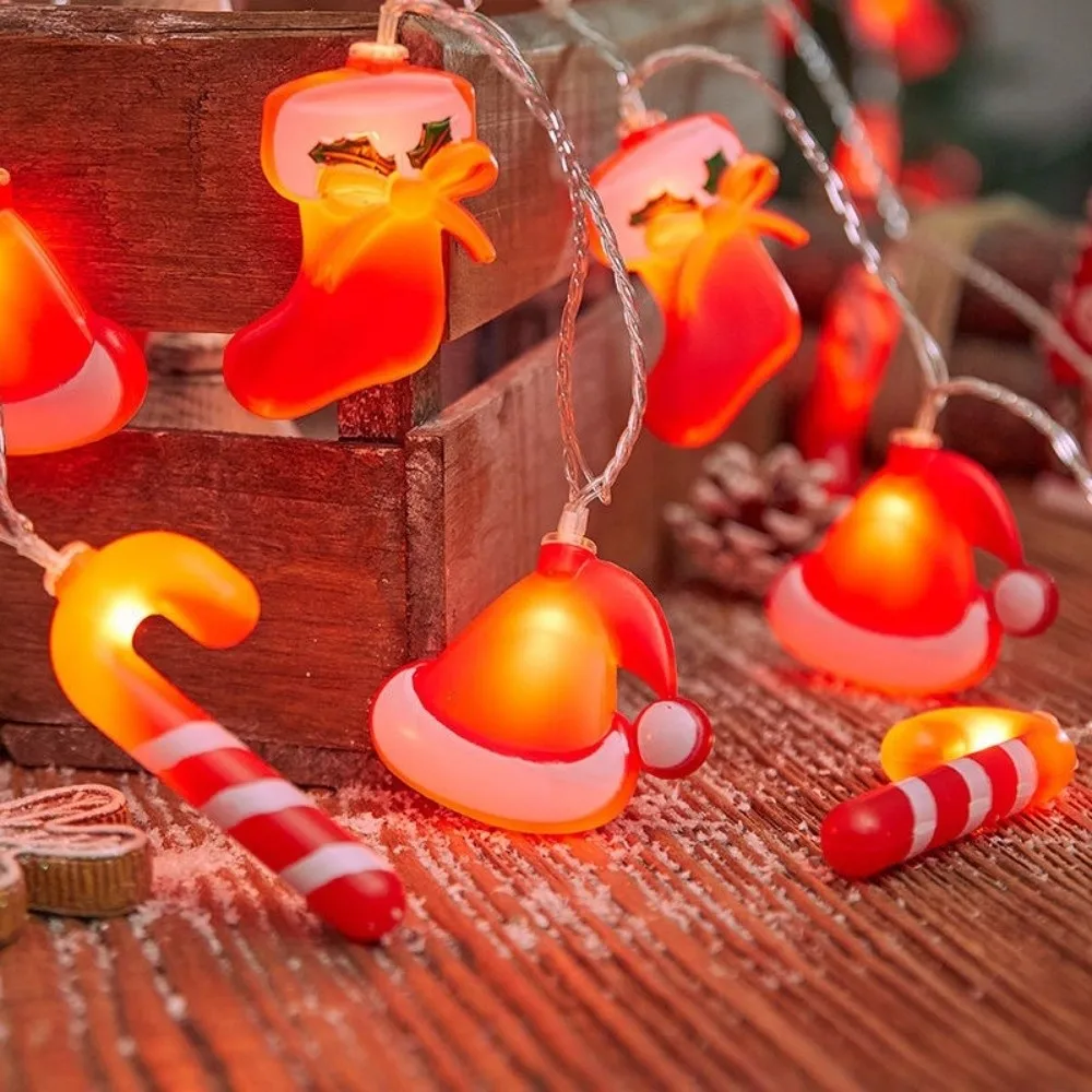 Guirnalda de luces con figuras