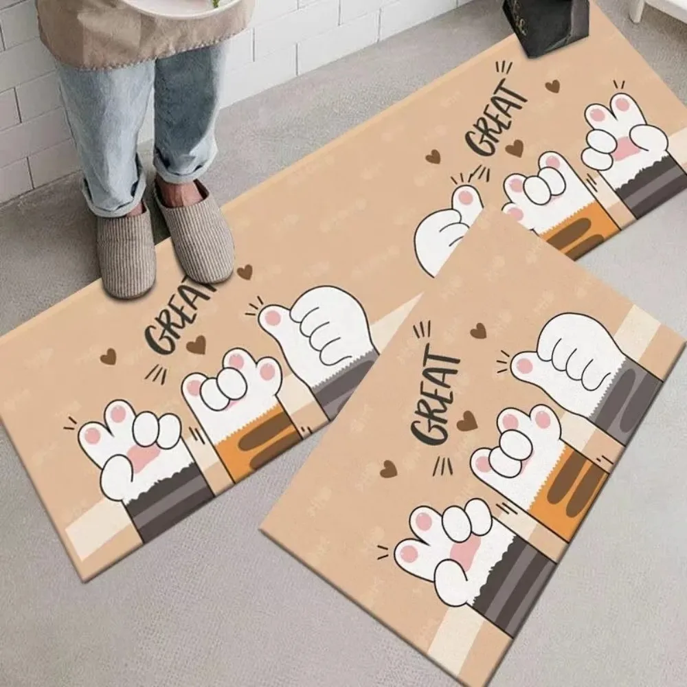 Alfombra de cocina set x2