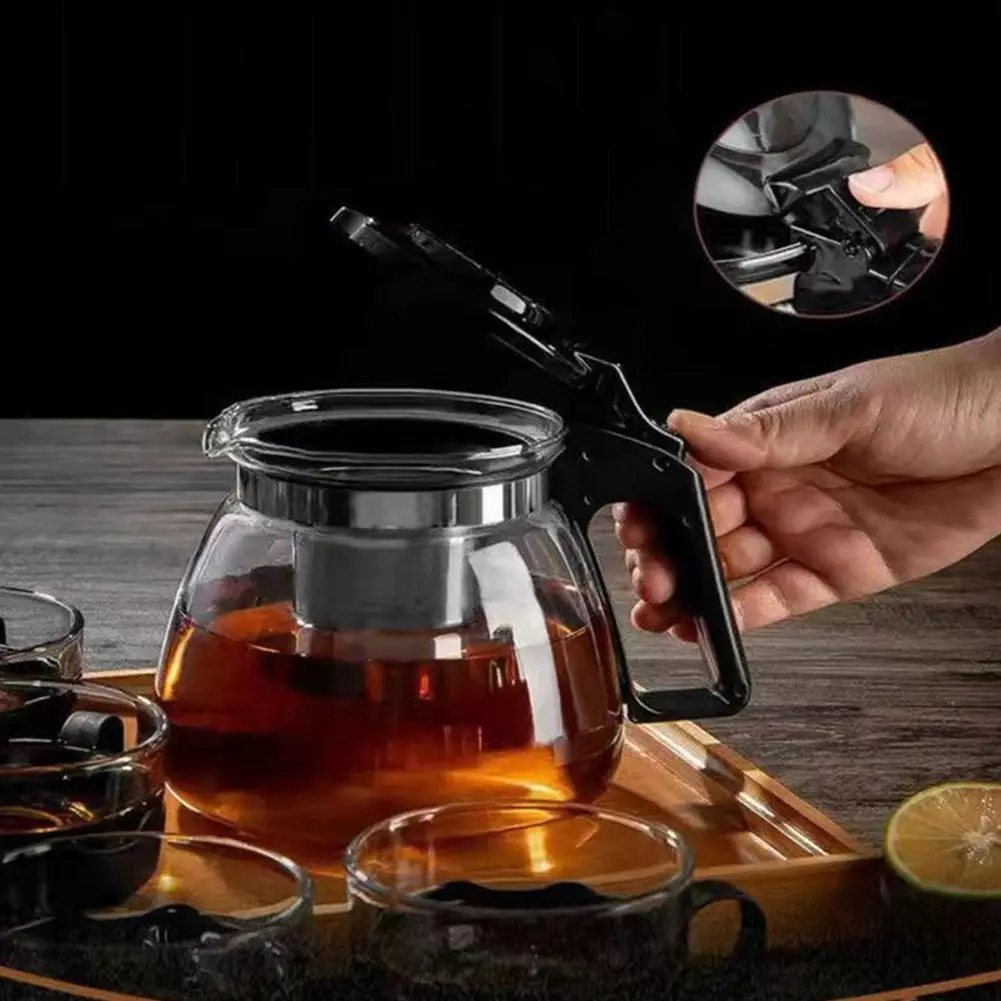 Tetera de vidirio con infusor
