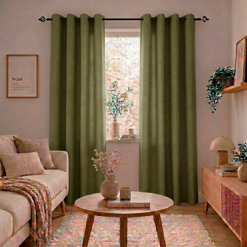 Cortinas patrón tejido