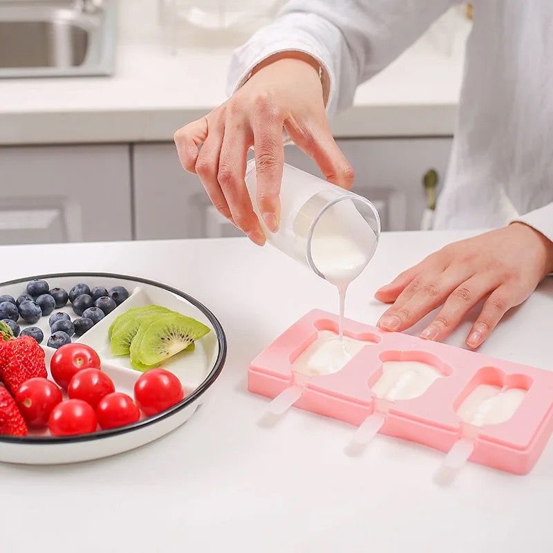 Molde de silicona para helado