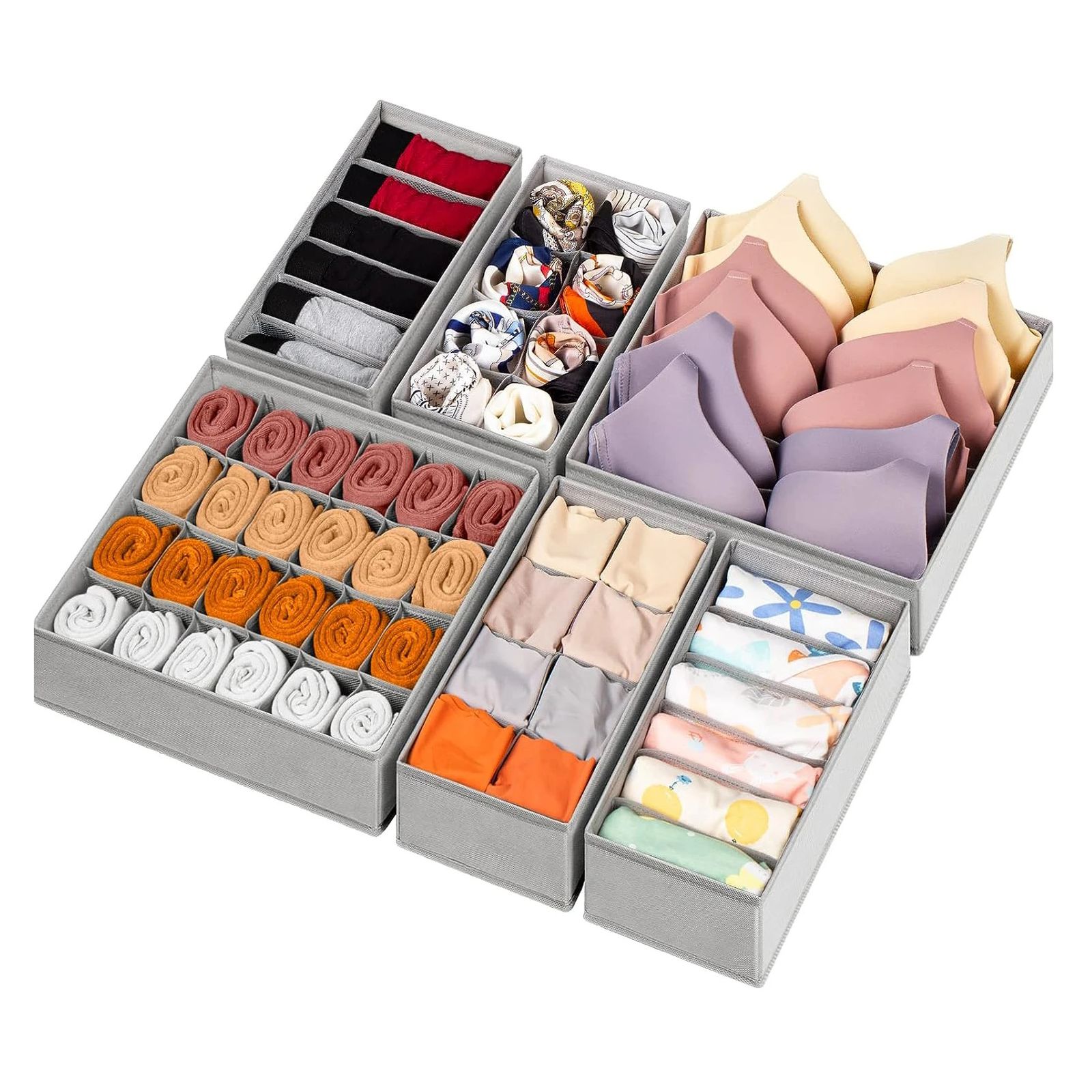 Organizador de ropa interior pack x4
